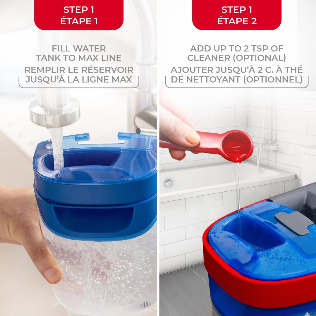 Vileda H2prO Flat Mop and Bucket Set