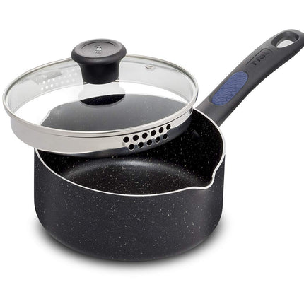 T-FAL Signature 2qt Saucepan , Black