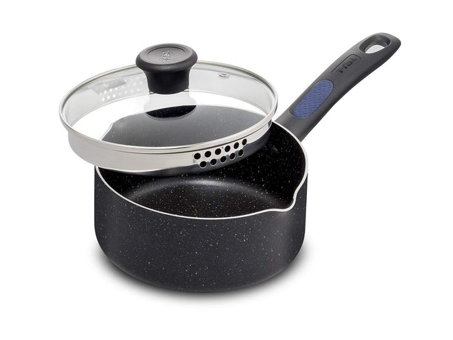 T-FAL Signature 2qt Saucepan , Black