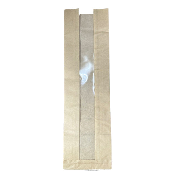 Mpc Paper Window Bread Bag Brown 4X2X24 1000 ct