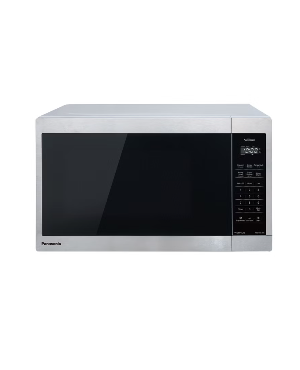 Panasonic 1.3 cu.ft. Inverter Genius Microwave - Stainless Steel NNSC678CC