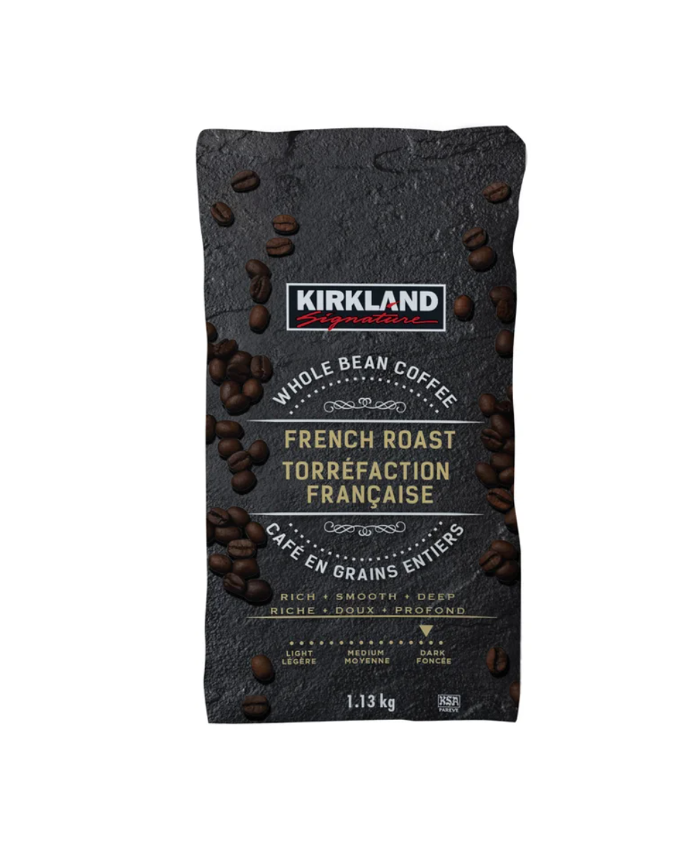 Kirkland Signature French Roast Whole Bean Coffee, 1.13 kg
