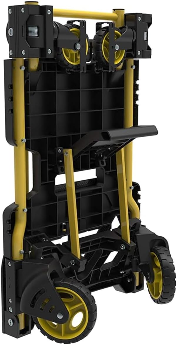 Stanley, 2-in-1 foldable truck SXWTD-FT585, Black/Yellow