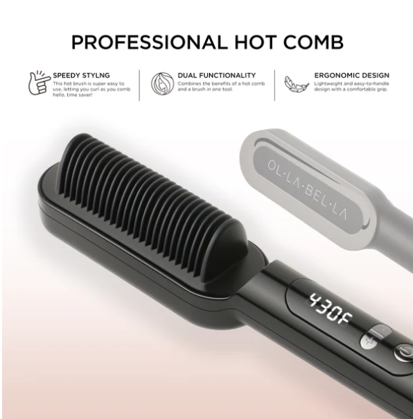 Olla Bella Heated Straightening Brush
