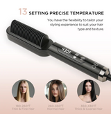 Olla Bella Heated Straightening Brush
