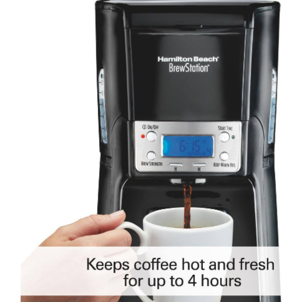 HAMILTON BEACH COFFEE MAKER 12 CUP #48463C
