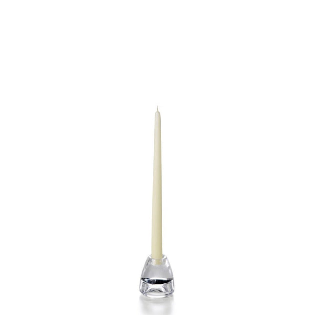Yummi Handcrafted Taper Candles - 12 per Pack - 45 Colors - 4 Sizes