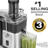 HAMILTON BEACH Whole Fruit Juicer Machine, Centrifugal Extractor - 67840