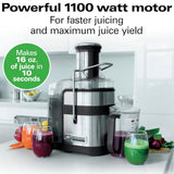 HAMILTON BEACH PROFESSIONAL 67906 Centrifugal Extractor Juicer - Refurbished with Home Essentials warranty
