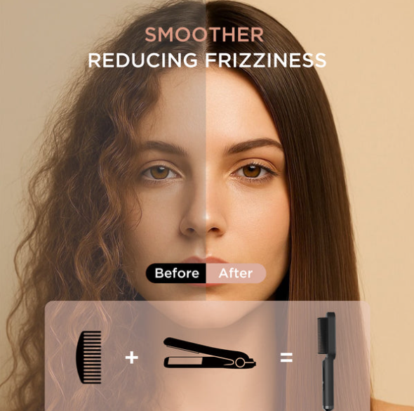 Olla Bella Heated Straightening Brush