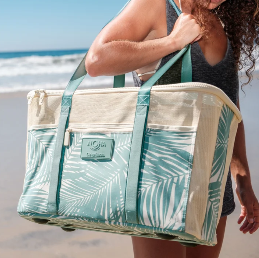 Aloha + CleverMade Collapsible Beach Tote