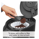 HAMILTON BEACH COFFEE MAKER 12 CUP #48463C