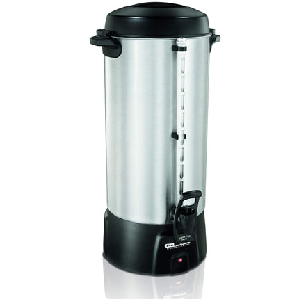 Proctor Silex Coffee Urn, Black and Stainless Steel