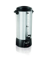 Proctor Silex Coffee Urn, Black and Stainless Steel