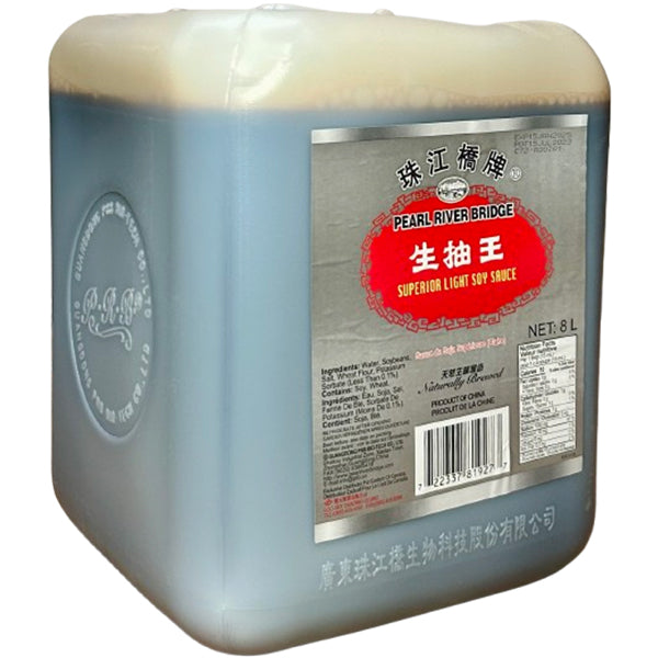 Pearl River Bridge Light Soy Sauce 2X8 L