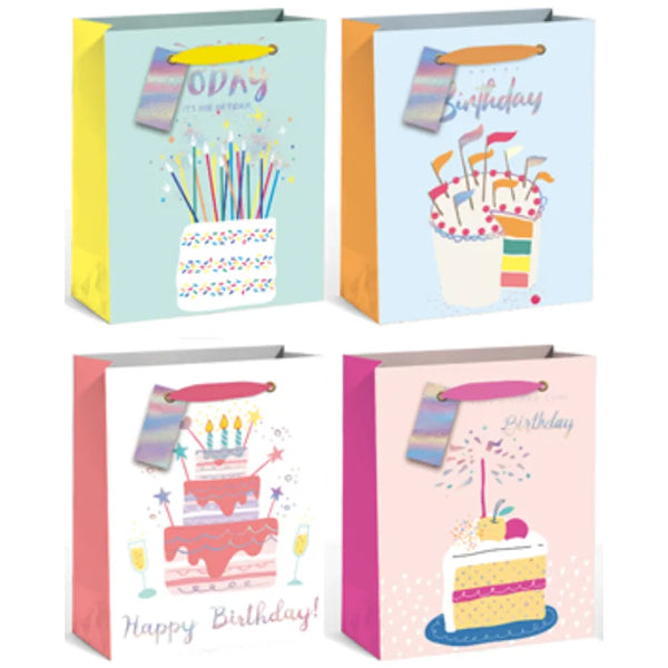EPC Birthday Cake Giftbag Large 4STYLES