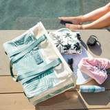 Aloha + CleverMade Collapsible Beach Tote