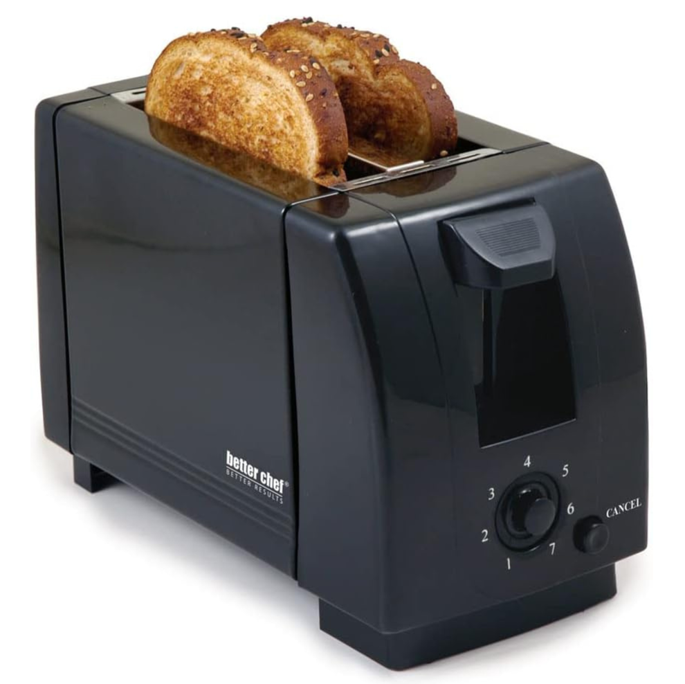 BETTER CHEF TWO SLICE TOASTER - IM-209B - EL-18519