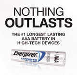 Energizer® Photo Ultimate Lithium AAA Batteries, Pack of 4