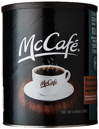 McCafe Premium Medium Dark Roast Fine Ground Coffee. 100% Arabica. Factory Sealed, 1.36 kg (Pack of 1)