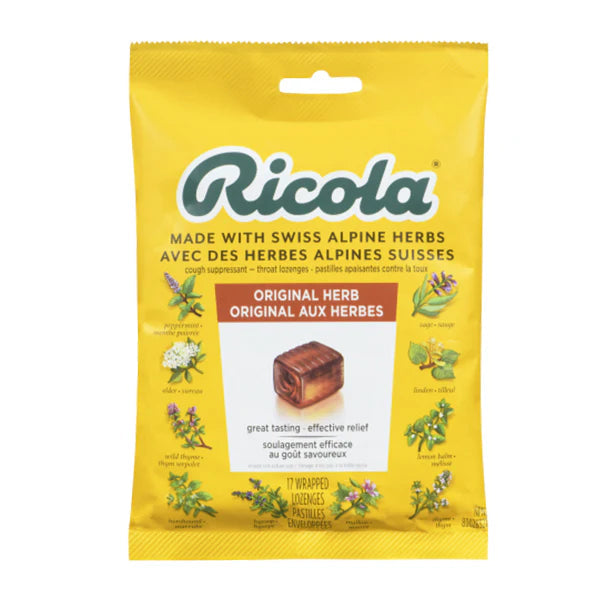 Ricola Original Herb Bag 8x75 g