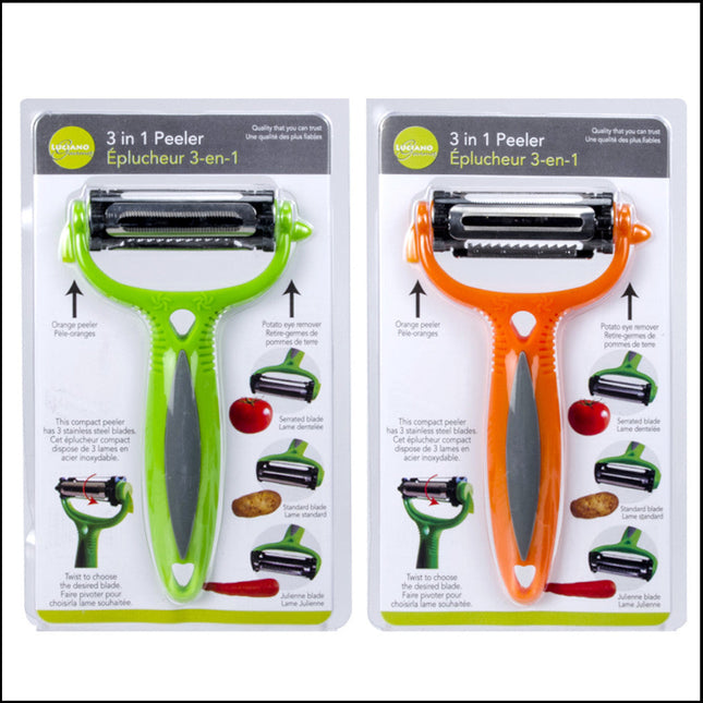 LUCIANO GOURMET Peeler 3 in 1 - 70417