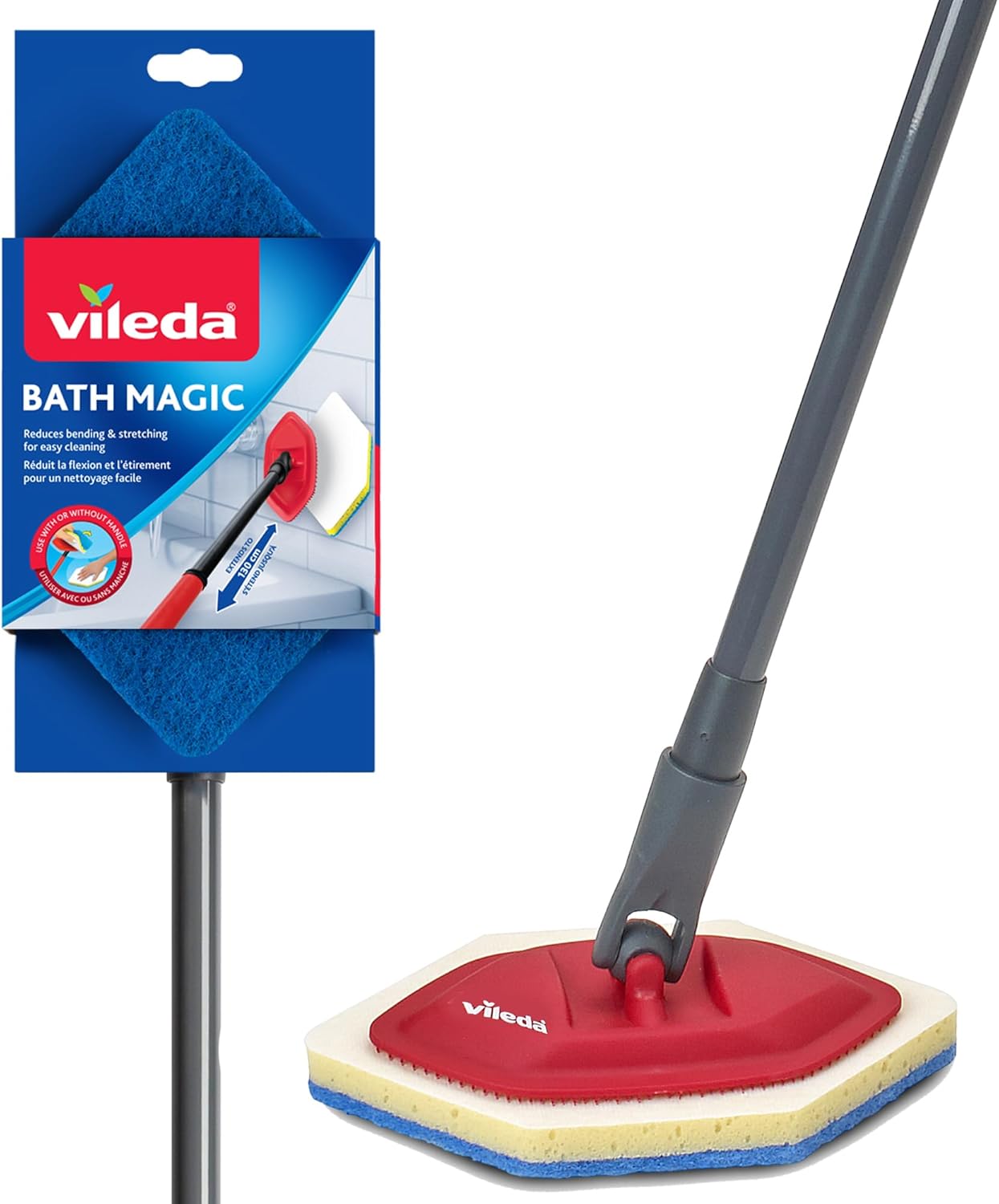 Vileda Bath Magic Bathroom and Tub Mop