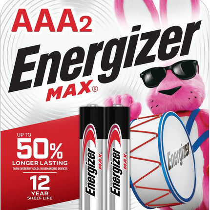 Energizer 50477 Multicolor One Size ENERGIZER 50477 Battery Alkaline AAA, 1 (Non-Carb Compliant)