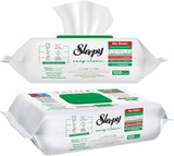 Sleepy Pack of 2, 3 and 6, Easy Clean All Purpose Cleaning Wipes, White Vinegar and Baking Soda Formula, Chemical-Free, 100 Count