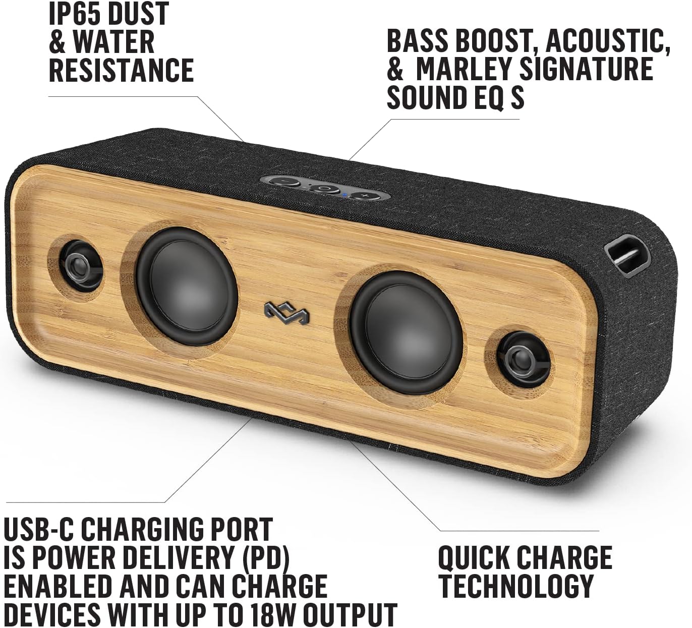 House of Marley Get Together 2 Portable Speaker