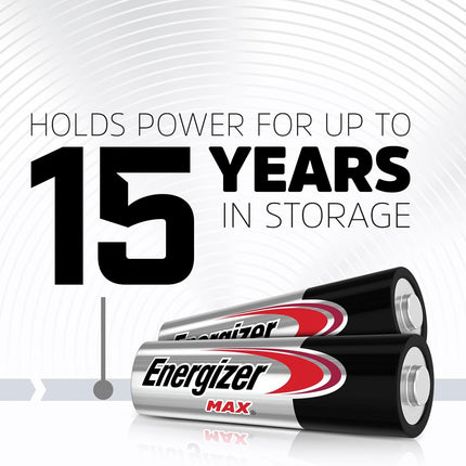 Energizer MAX AA Batteries (16 Pack), Double A Alkaline Batteries