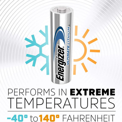 Energizer L91SBP-4 Energizer Ultimate Lithium AA Battery, 4 Count, 0.070 kg