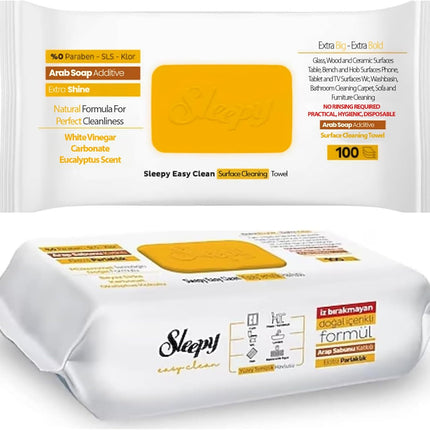 Sleepy Easy Clean All Purpose Cleaning Wet Wipes