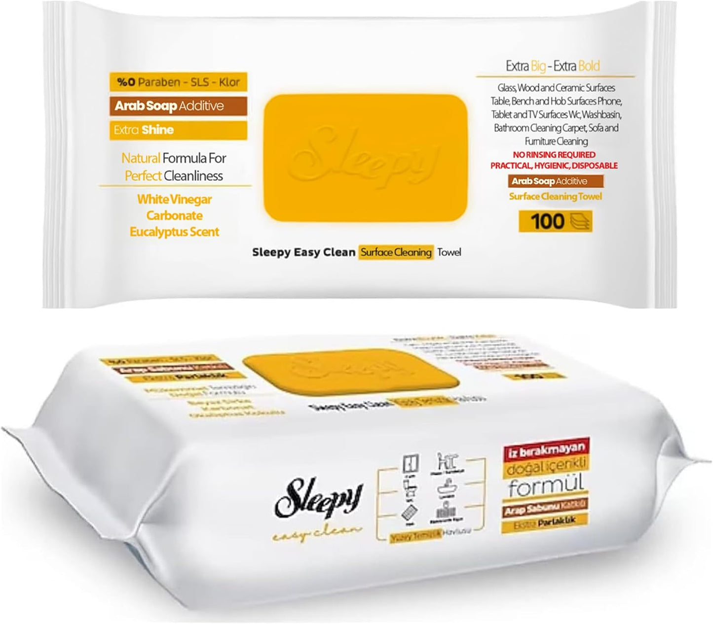 Sleepy Easy Clean All Purpose Cleaning Wet Wipes