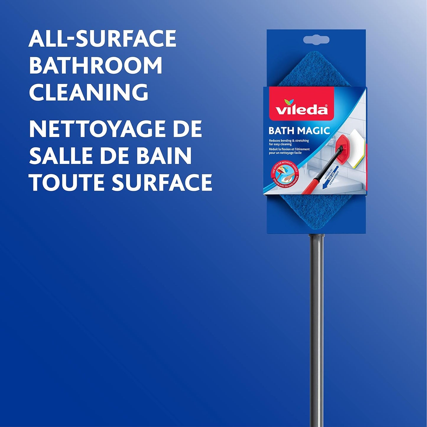 Vileda Bath Magic Bathroom and Tub Mop