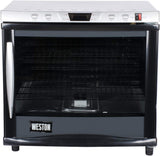 Weston, Pro Series Digital Dehydrator 28-0301-W, 80 Liter 12 Tray with Timer & Light ,Silver