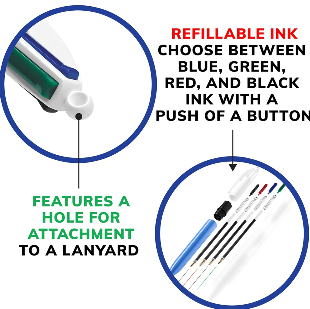BIC 4 COLOR BALL PEN - ORIGINAL 1PC