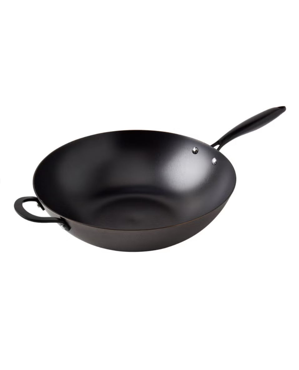 INFUSE Nitro Cast Iron Lite Wok, 35 cm (14 in.)