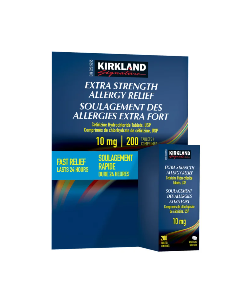 Kirkland Signature Allergy Relief Extra Strength10 mg, 200 Tablets