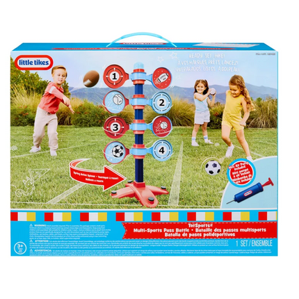 Little Tikes , Multi Sports PassThrow Battle Set