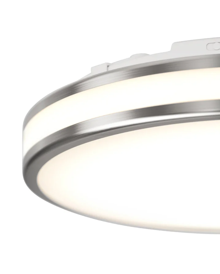 Artika Hemisphere Flush Mount Light Chrome