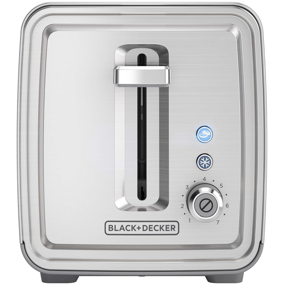 BLACK+DECKER 2-SLICE TOASTER #TR2900SSD