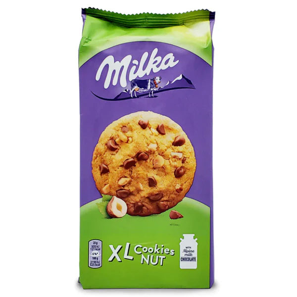 Milka Cookies XL Hazel Nut 184 g