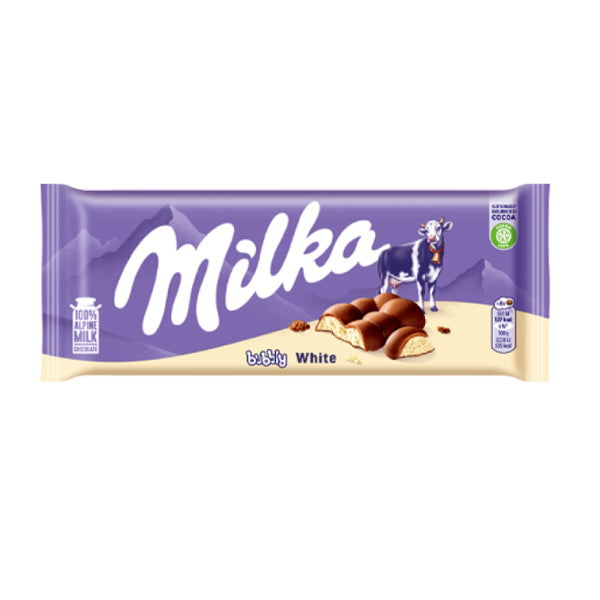 Milka Bubbly White 95 g