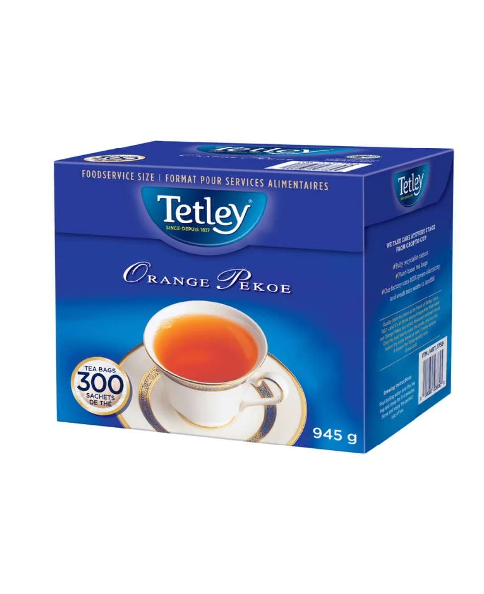 Tetley Orange Pekoe Tea, 300-pack