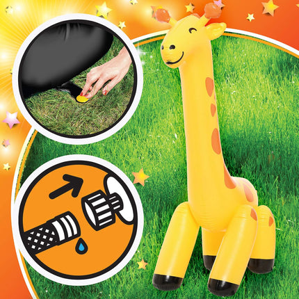 Splash Buddies Outdoor Sprinkler Giraffe Sprayer