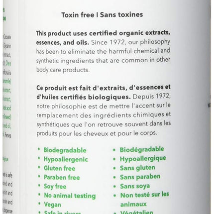 Shampooing et nettoyant corporel à la lavande Carina Organics, 360 millilitres