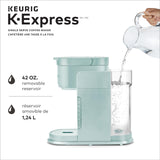 Keurig K-Express Single Serve K-Cup Pod Coffee Maker, Mint, With A Removable Reservoir And Strong Button Function