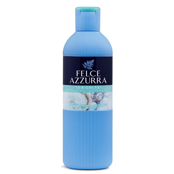 Felce Azzurra Body Wash W/sea Salt 650 mL