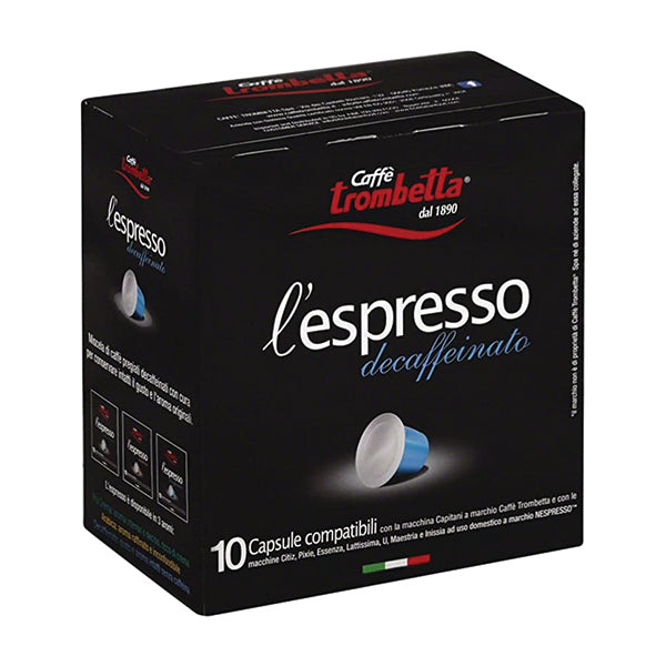 Trombetta Espresso Decaffeinato 10 ct